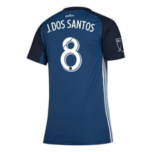 Load image into Gallery viewer, Jonathan dos Santos LA Galaxy Women's 2019 Secondary Player Jersey – Navy