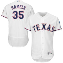 Load image into Gallery viewer, Cole Hamels Texas Rangers Majestic Home Flex Base Collection Player Jersey - White