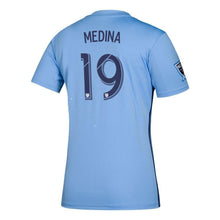 Load image into Gallery viewer, Jesus Medina New York City FC Women's 2019 Primary Player Jersey - Blue