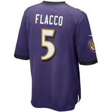 Load image into Gallery viewer, Joe Flacco Baltimore Ravens Nike Game Jersey - Purple
