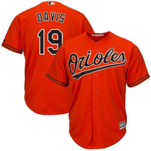 Load image into Gallery viewer, Chris Davis Baltimore Orioles Majestic Alternate Official Cool Base Player Jersey - Orange/White