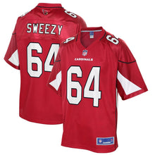 Load image into Gallery viewer, J.R. Sweezy Arizona Cardinals NFL Pro Line Team Player Jersey – Cardinal