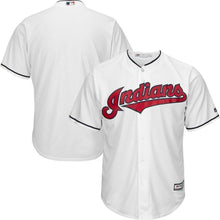 Load image into Gallery viewer, Cleveland Indians Majestic Alternate 2019 Cool Base Team Jersey – White/Scarlet