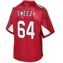 Load image into Gallery viewer, J.R. Sweezy Arizona Cardinals NFL Pro Line Team Player Jersey – Cardinal