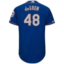 Load image into Gallery viewer, Jacob deGrom New York Mets Majestic Collection Alternate Flex Base Player Jersey – Royal