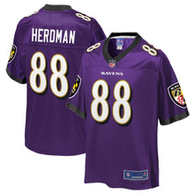 Load image into Gallery viewer, Cole Herdman Baltimore Ravens NFL Pro Line Team Player Jersey - Purple