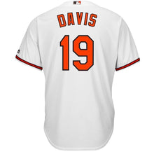 Load image into Gallery viewer, Chris Davis Baltimore Orioles Majestic Alternate Official Cool Base Player Jersey - Orange/White