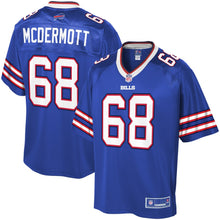 Load image into Gallery viewer, Conor McDermott Buffalo Bills NFL Pro Line Team Color Player Jersey - Royal