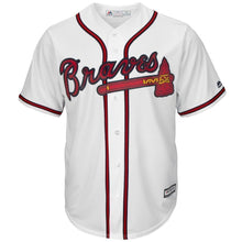 Load image into Gallery viewer, Dansby Swanson Atlanta Braves Majestic 2019 Home Official Cool Base Player Jersey - White