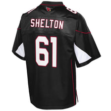 Load image into Gallery viewer, Coleman Shelton Arizona Cardinals NFL Pro Line Alternate Team Player Jersey - Black