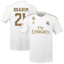 Load image into Gallery viewer, Brahim Díaz Real Madrid 2019/20 Home Player Jersey – White