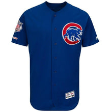 Load image into Gallery viewer, Ben Zobrist Chicago Cubs Majestic Home Flex Base Collection Player Jersey - White/Royal