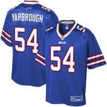 Load image into Gallery viewer, Eddie Yarbrough Buffalo Bills NFL Pro Line Team Color Player Jersey - Royal