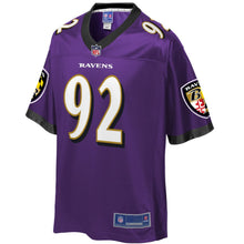 Load image into Gallery viewer, Gerald Willis Baltimore Ravens NFL Pro Line Team Player Jersey - Purple