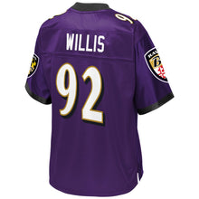 Load image into Gallery viewer, Gerald Willis Baltimore Ravens NFL Pro Line Team Player Jersey - Purple