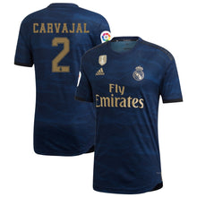 Load image into Gallery viewer, Daniel Carvajal Real Madrid 2019/20 Away Player Jersey – Blue