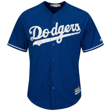 Load image into Gallery viewer, Clayton Kershaw Los Angeles Dodgers Majestic Big &amp; Tall Alternate Cool Base Replica Player Jersey - Royal/White