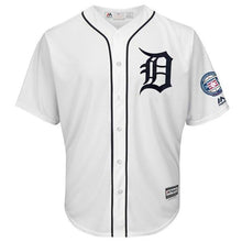 Load image into Gallery viewer, Jack Morris Detroit Tigers Majestic Hall of Fame Induction Patch Cool Base Jersey – White