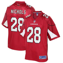 Load image into Gallery viewer, Deatrick Nichols Arizona Cardinals NFL Pro Line Team Player Jersey – Cardinal