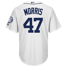 Load image into Gallery viewer, Jack Morris Detroit Tigers Majestic Hall of Fame Induction Patch Cool Base Jersey – White