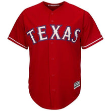 Load image into Gallery viewer, Cole Hamels Texas Rangers Majestic Official Cool Base Player Jersey - Red