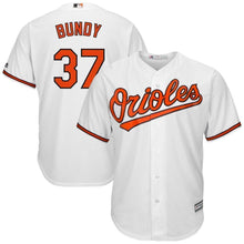 Load image into Gallery viewer, Dylan Bundy Baltimore Orioles Majestic Home Cool Base Replica Player Jersey - White
