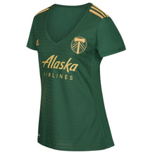 Load image into Gallery viewer, Diego Chara Portland Timbers Women's 2017/18 Primary Jersey - Green