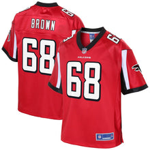 Load image into Gallery viewer, Jamon Brown Atlanta Falcons NFL Pro Line Team Player Jersey - Red