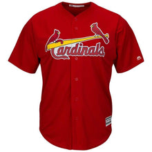 Load image into Gallery viewer, Dexter Fowler St. Louis Cardinals Majestic Alternate Cool Base Jersey - Cream/Red