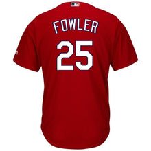Load image into Gallery viewer, Dexter Fowler St. Louis Cardinals Majestic Alternate Cool Base Jersey - Cream/Red
