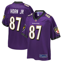 Load image into Gallery viewer, Joe Horn Baltimore Ravens NFL Pro Line Team Player Jersey - Purple