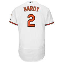 Load image into Gallery viewer, JJ Hardy Baltimore Orioles Majestic Home Flex Base Collection Player Jersey - White