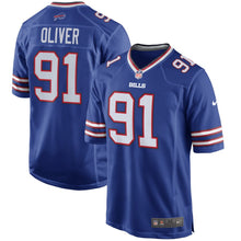Load image into Gallery viewer, Ed Oliver Buffalo Bills Nike 2019 NFL Draft First Round Pick Game Jersey - Royal