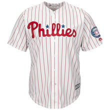 Load image into Gallery viewer, Jim Thome Philadelphia Phillies Majestic Hall of Fame  Jersey – White/Scarlet