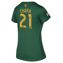 Load image into Gallery viewer, Diego Chara Portland Timbers Women's 2017/18 Primary Jersey - Green