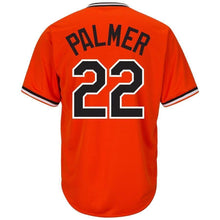 Load image into Gallery viewer, Jim Palmer Baltimore Orioles Majestic Cool Base Cooperstown Player Jersey - Orange