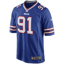 Load image into Gallery viewer, Ed Oliver Buffalo Bills Nike 2019 NFL Draft First Round Pick Game Jersey - Royal