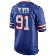 Load image into Gallery viewer, Ed Oliver Buffalo Bills Nike 2019 NFL Draft First Round Pick Game Jersey - Royal