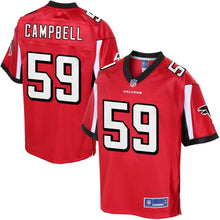 Load image into Gallery viewer, De'Vondre Campbell Atlanta Falcons NFL Pro Line Player Jersey - Red