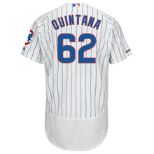 Load image into Gallery viewer, Jose Quintana Chicago Cubs Majestic Flex Base Collection Player Jersey - White