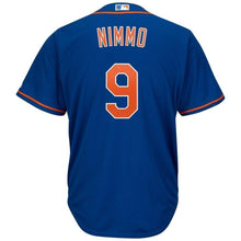 Load image into Gallery viewer, Brandon Nimmo New York Mets Majestic Official Cool Base Player Jersey - White/Royal