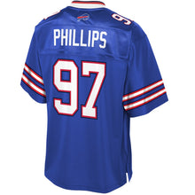 Load image into Gallery viewer, Jordan Phillips Buffalo Bills NFL Pro Line Team Player Jersey - Royal