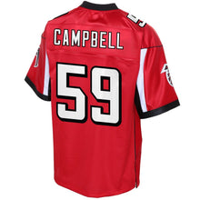 Load image into Gallery viewer, De'Vondre Campbell Atlanta Falcons NFL Pro Line Player Jersey - Red