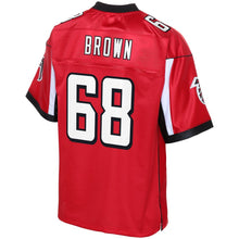 Load image into Gallery viewer, Jamon Brown Atlanta Falcons NFL Pro Line Team Player Jersey - Red