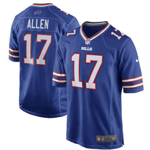 Load image into Gallery viewer, Josh Allen Buffalo Bills Nike Game Jersey - Royal