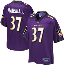 Load image into Gallery viewer, Iman Marshall Baltimore Ravens NFL Pro Line Player Jersey - Purple