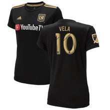 Load image into Gallery viewer, Carlos Vela LAFC Women's 2018 Primary  Player Jersey – Black