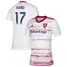 Load image into Gallery viewer, Corey Baird Real Salt Lake adidas 2019 Secondary Replica Player Jersey - White